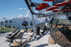 Hexenwasser Rabennest mountain station with a view