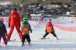 Mini Playground Funpark für Anfänger SkiWelt Westendorf