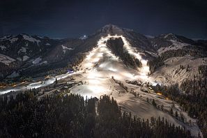 Night skiing Night skiing in Söll Hexenwasser floodlit pistes