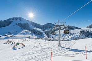 Skiparkour Hans im Glück SkiWelt Söll