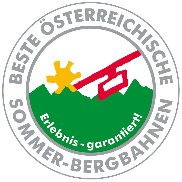 Pečeť kvality SommerBergbahnen Tirol logo