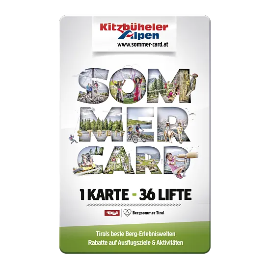 Kitzbüheler Alpen Sommercard - Saisonkarte