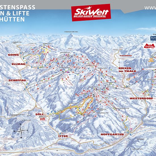 SkiWelt all-year ticket